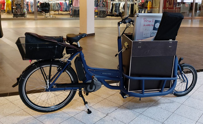 Lastenrad des Stadtteilmarketing Hemelingen e. V.